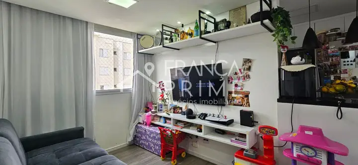Foto 3 de Apartamento com 2 dormitórios para alugar, 44 m² em Grand Reserva Paulista - Jardim Iris