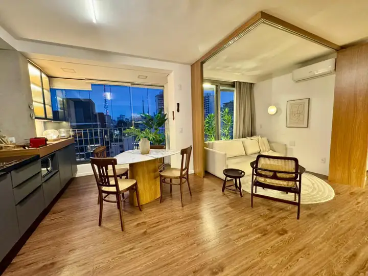 Apartamento mobiliado e decorado 2 quartos, com vaga - VN Melo Alves - Jardins. — foto 1