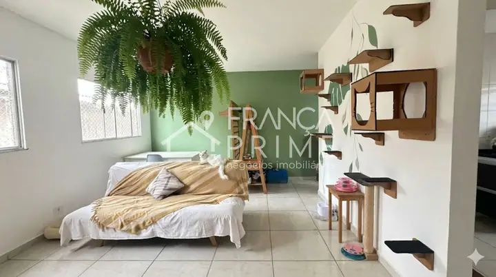 Foto 3 de Apartamento com 2 dormitórios à venda, 54 m² em Chácaras São Luís