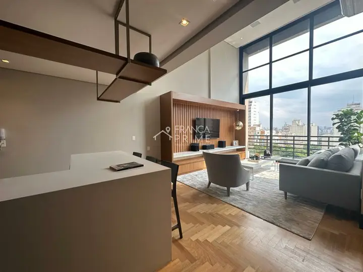 Foto 3 de Duplex com 1 dormitório à venda ou para alugar, 110 m² em Cerqueira César